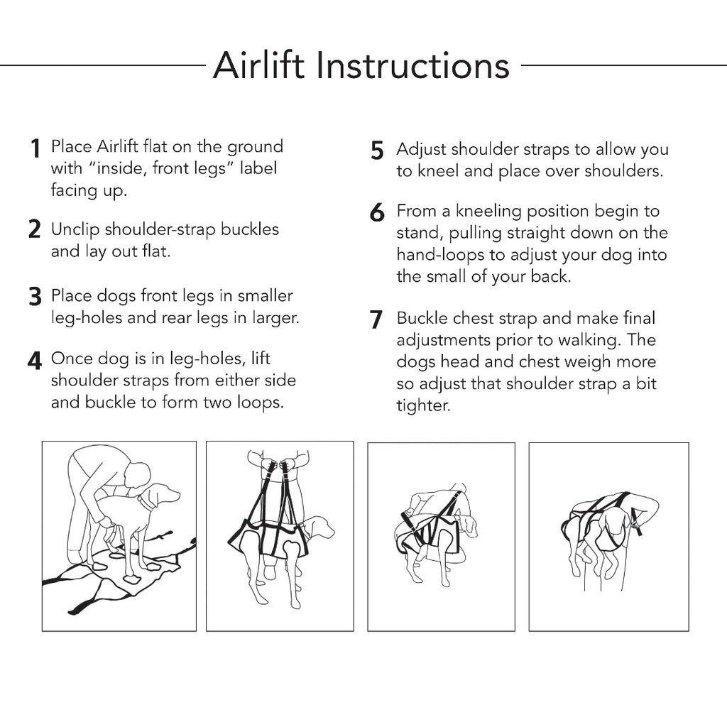 The Airlift - K9 Rescue Sling